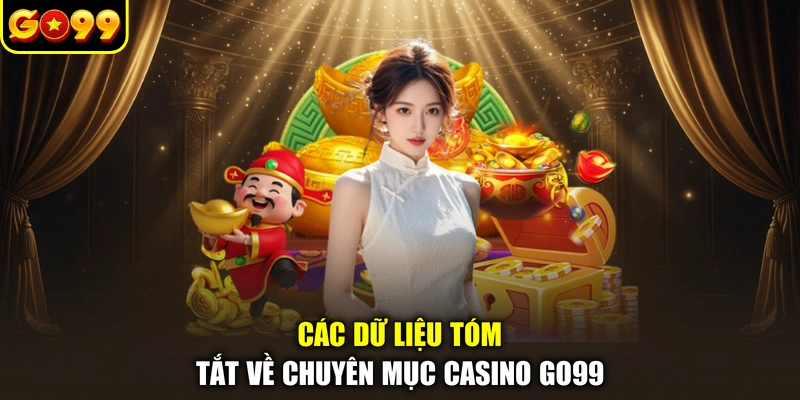 Các dữ liệu tóm tắt về chuyên mục casino GO99